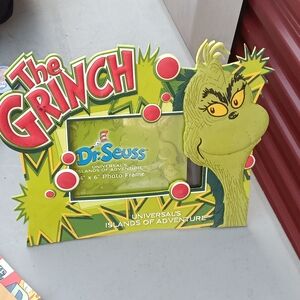 Universal The Grinch Green and Red Picture Frame